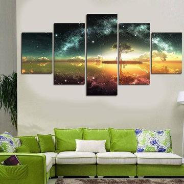 Celestial Tree 2 Nature Canvas Wall Art