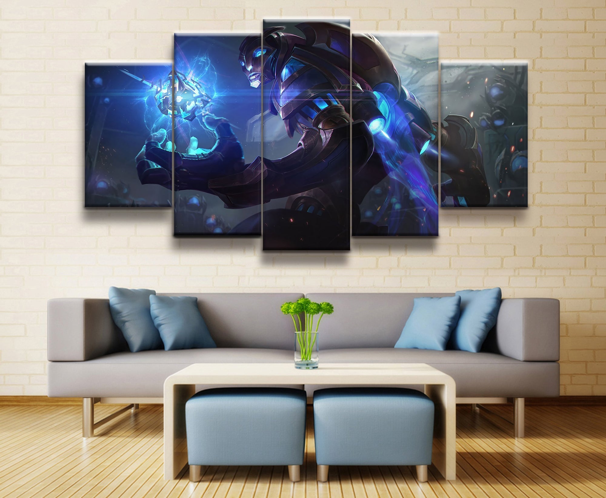 LOL League Of Legends Champion Kha'zix Game Canvas Wall Art