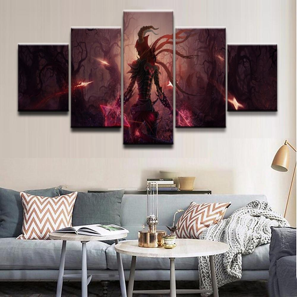 Character Poster 2 Diablo III Reaper Of Soul Gaming Canvas Wall Art