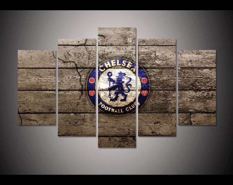 Chelsea Logo Sport Canvas Wall Art