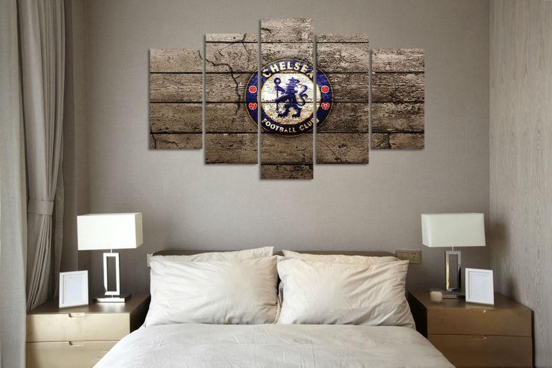 Chelsea Logo Sport Canvas Wall Art