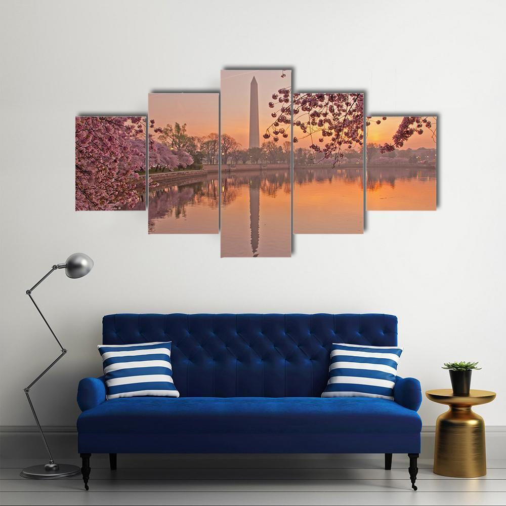 Cherry Blossom Festival Nature Canvas Wall Art