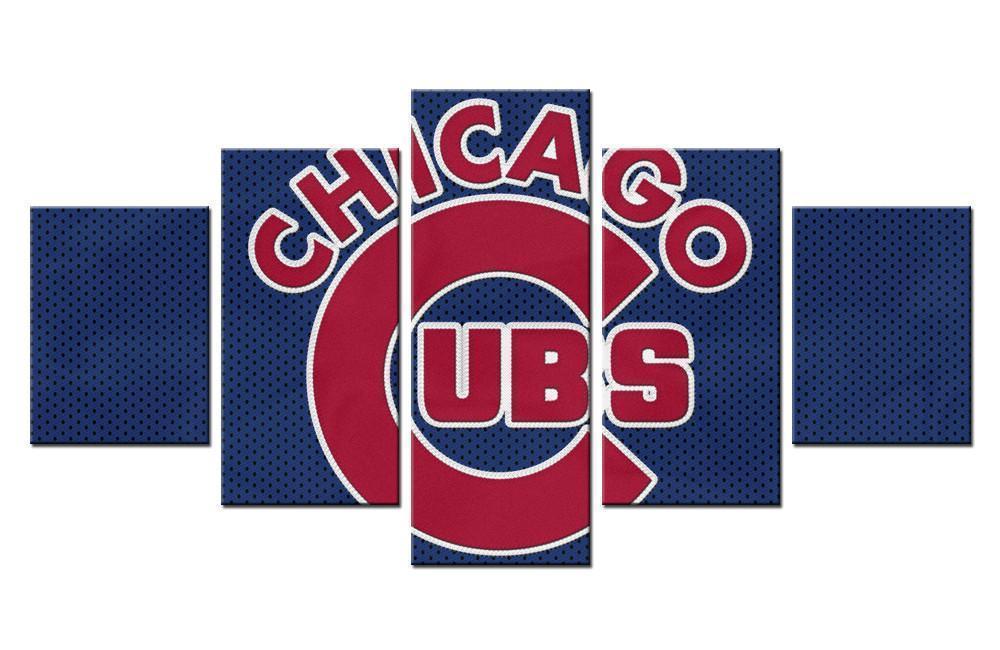 Chicago Cubs Sports Team  Baseball Canvas Wall Art
