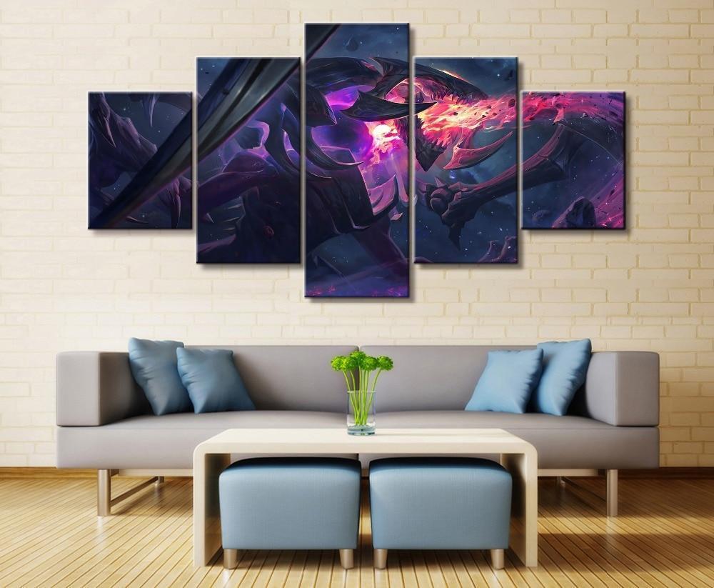 LOL League Of Legends Cho'Gath Gaming Canvas Wall Art