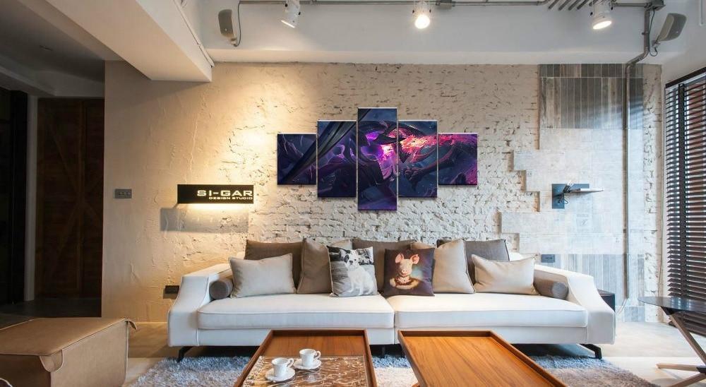 LOL League Of Legends Cho'Gath Gaming Canvas Wall Art