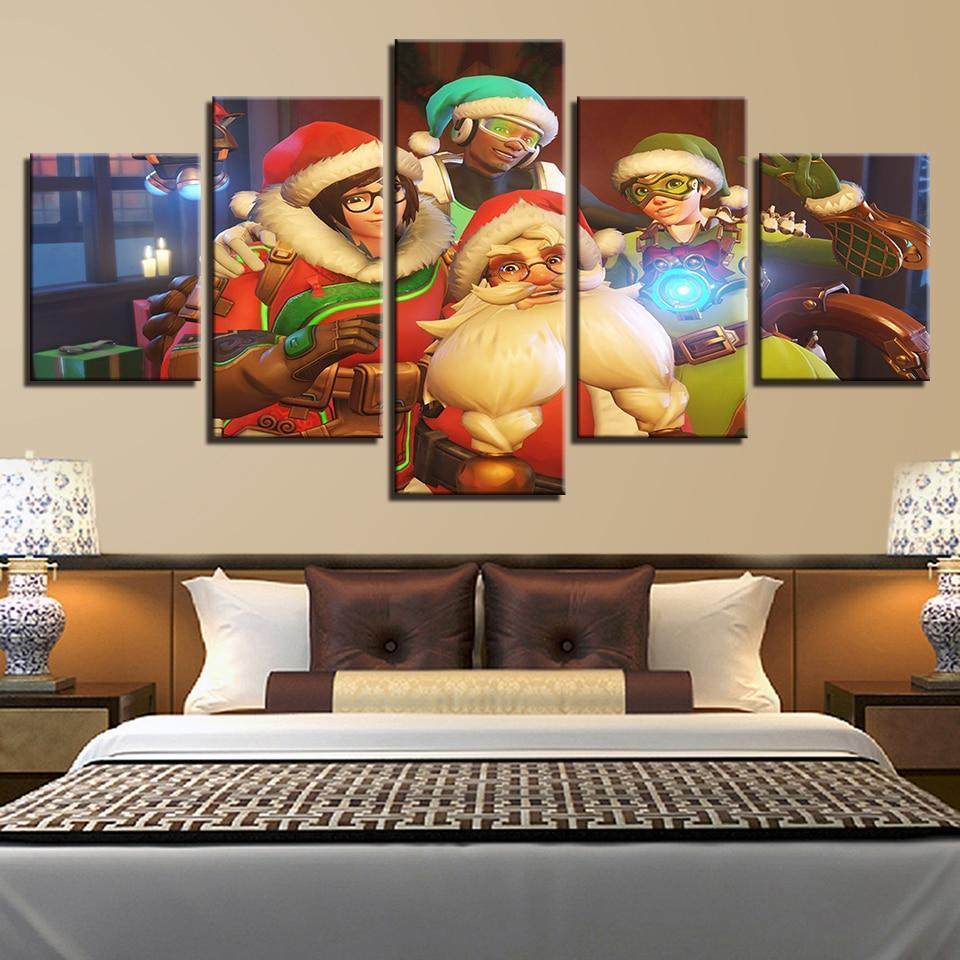 Christmas Game Character Occasion Canvas Wall Art