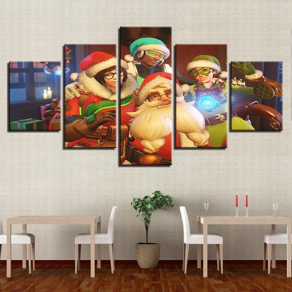 Christmas Game Character Occasion Canvas Wall Art