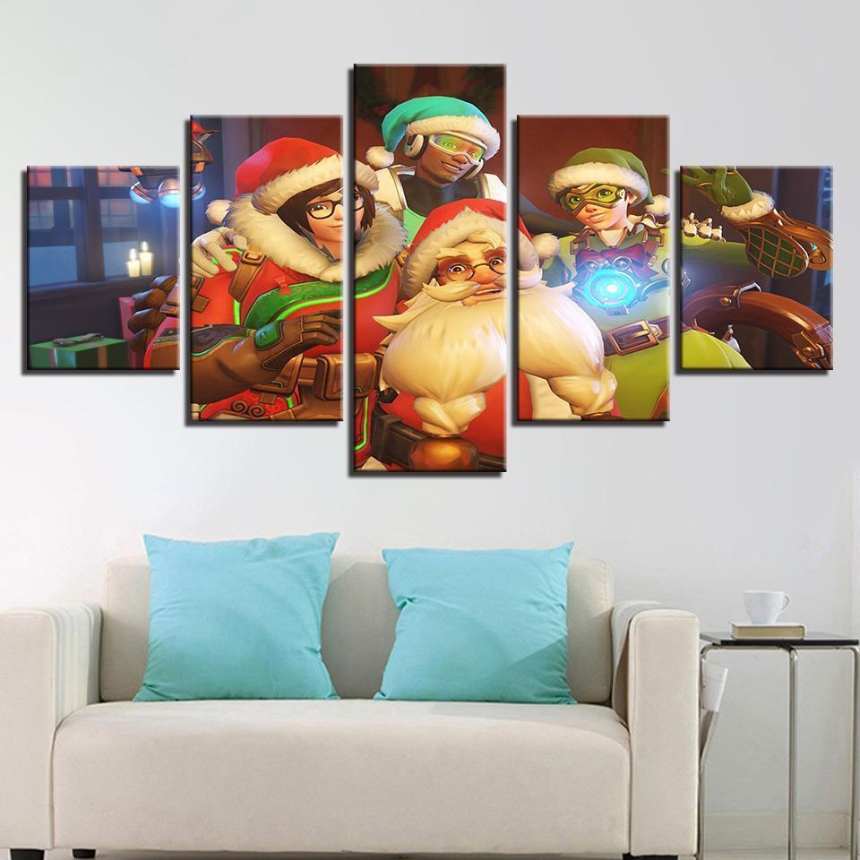 Christmas Game Character Occasion Canvas Wall Art