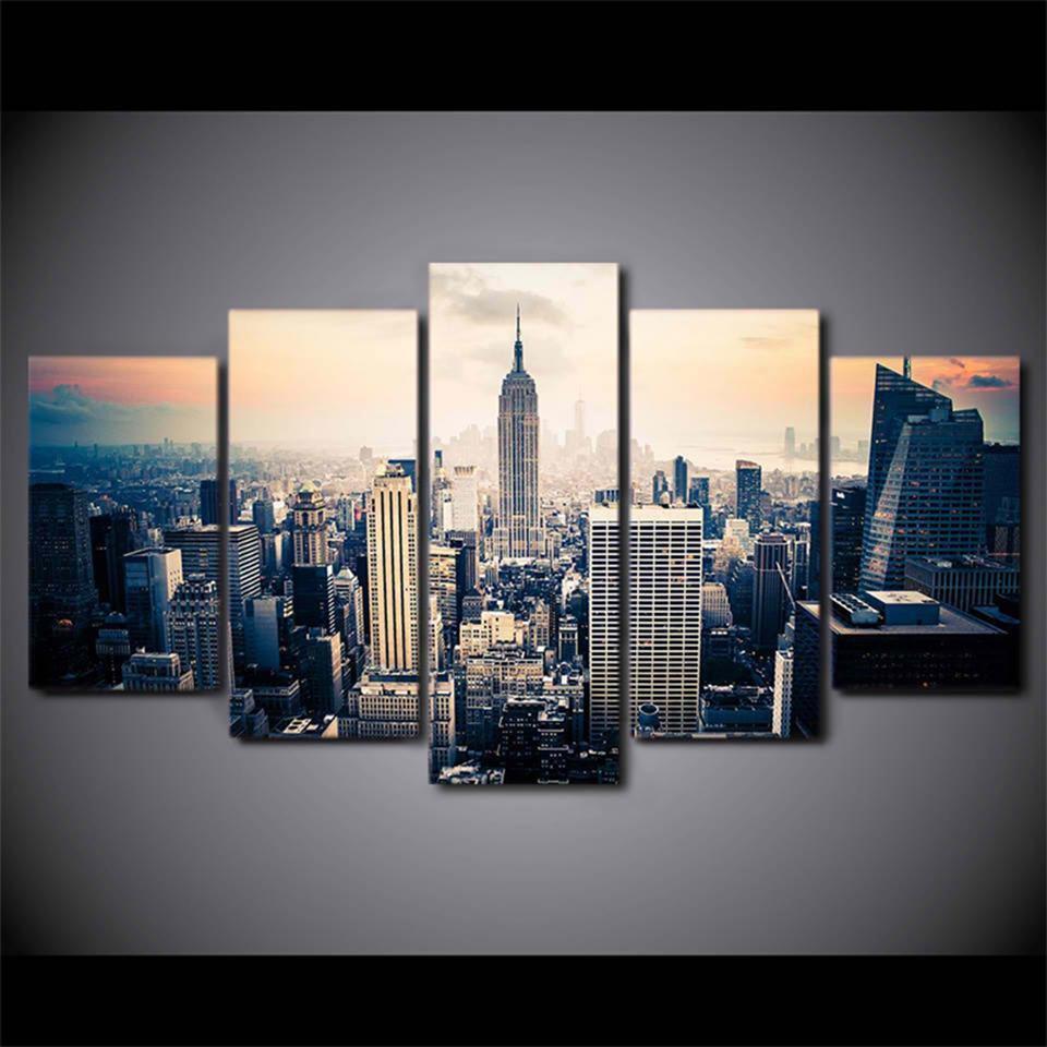 City Building Landscape 1 Nature Canvas Wall Art