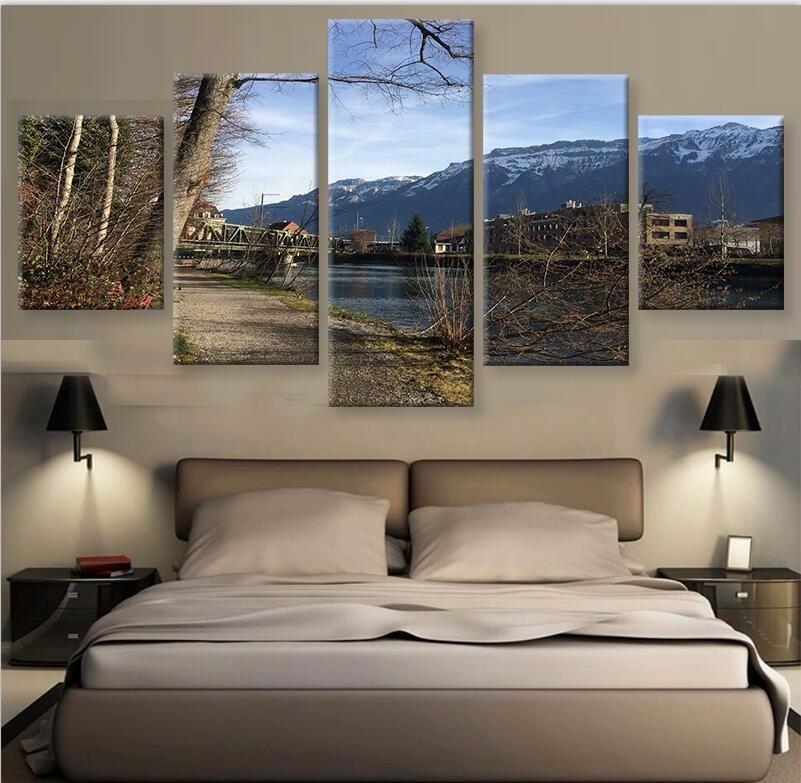 City Nature Canvas Wall Art
