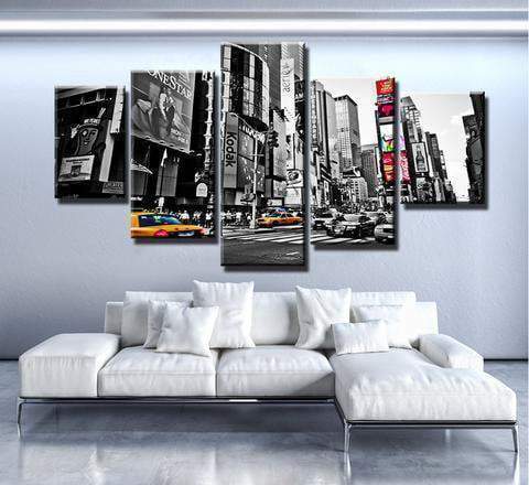 City Never Sleeps Nature Canvas Wall Art