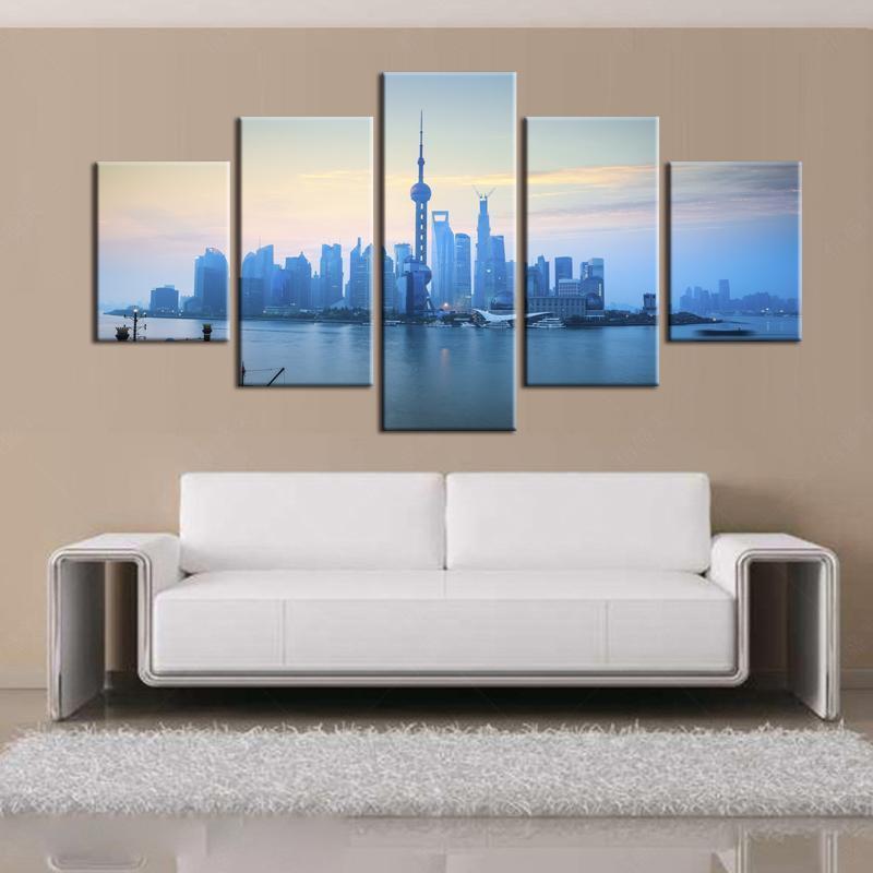 Cityscape Canvas Wall Art