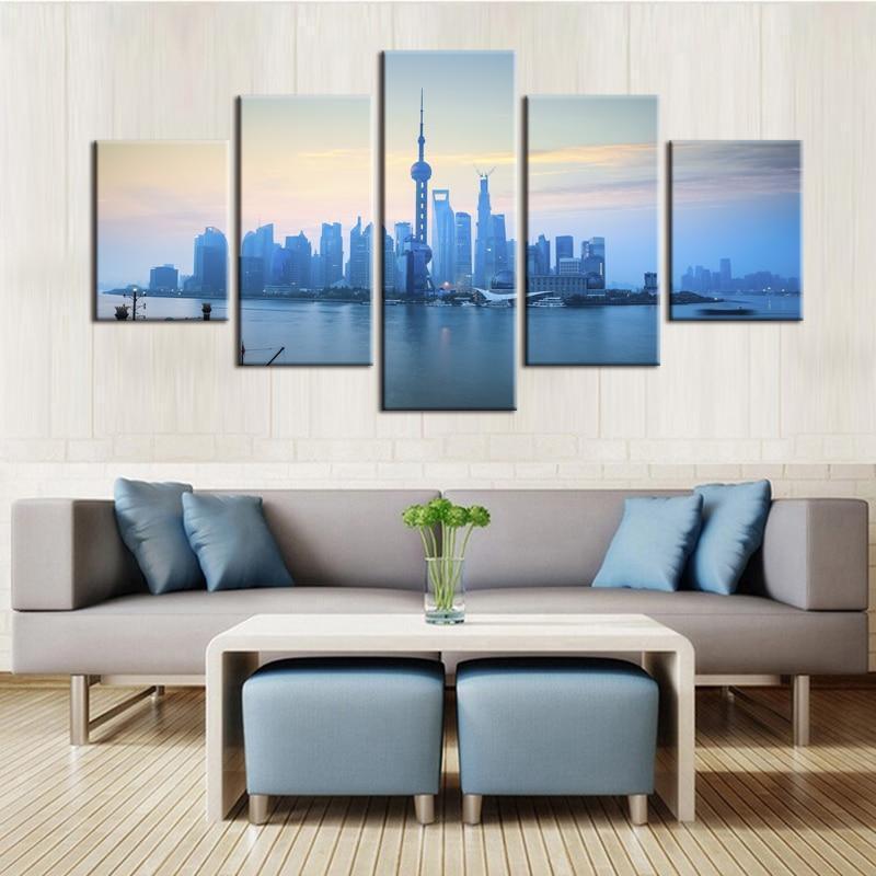 Cityscape Canvas Wall Art