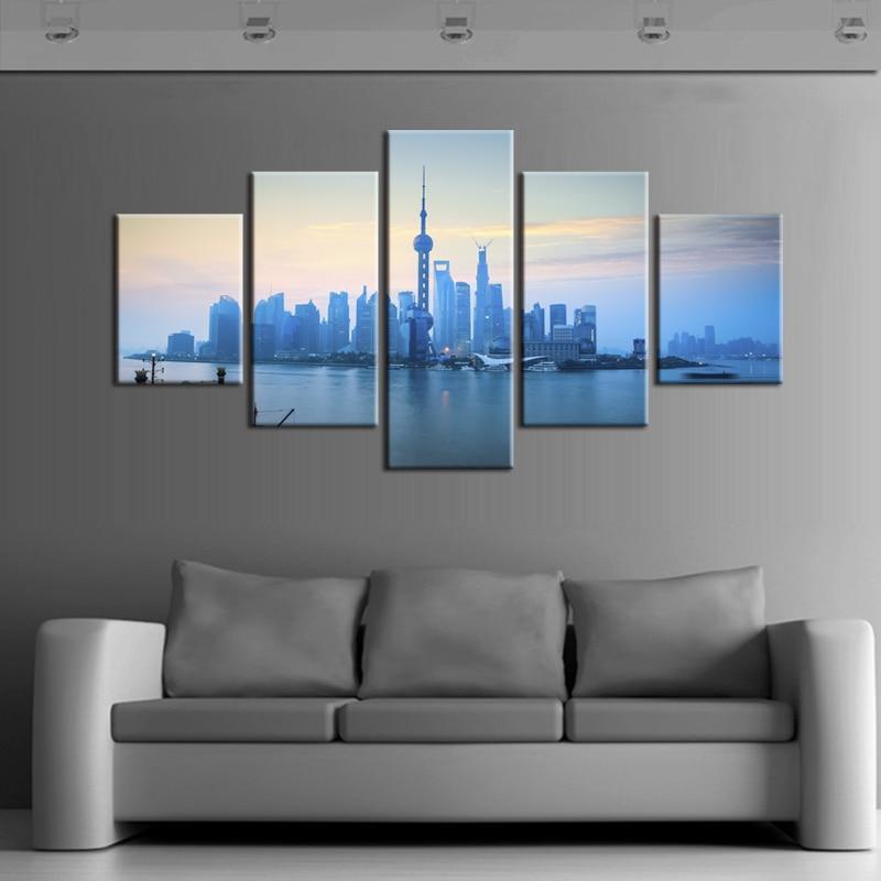 Cityscape Canvas Wall Art