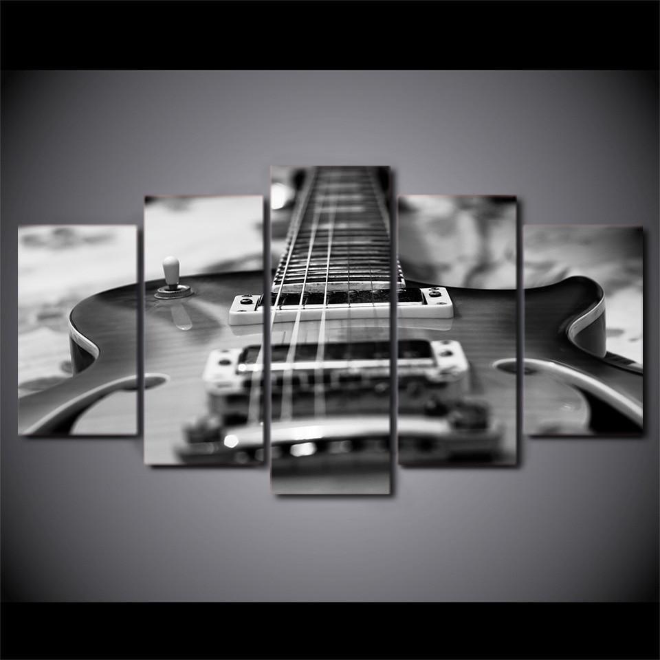 Classical Guitar Music Canvas Wall Art