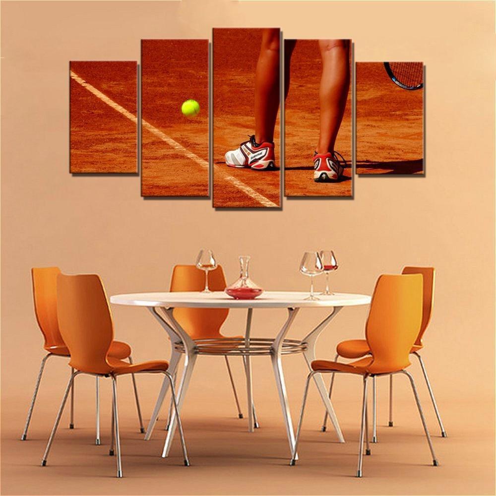 Clay Court Sport Canvas Wall Art