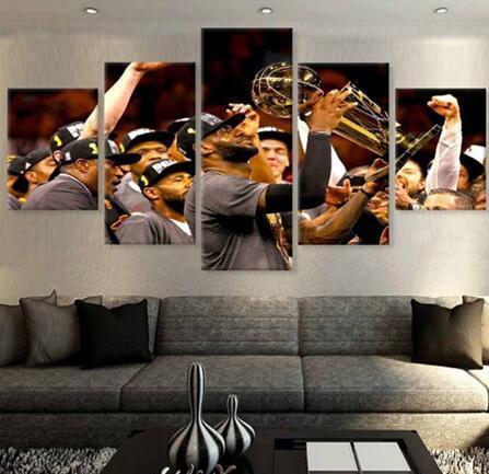 Cleveland Cavaliers Championship NBA Basketball Canvas Wall Art