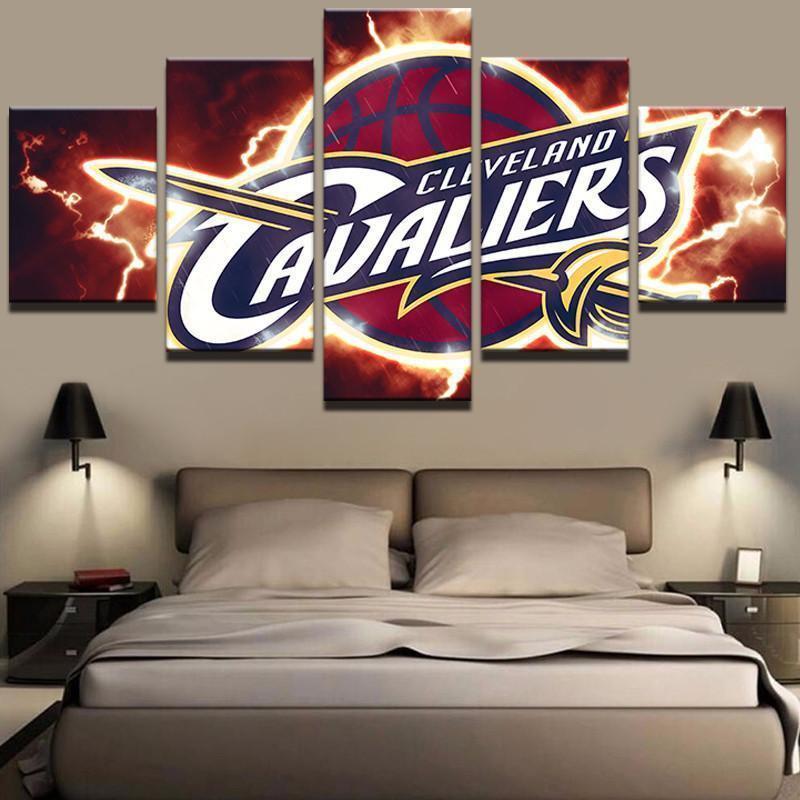 Clevland Cavaliers NBA Basketball Canvas Wall Art