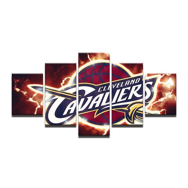 Clevland Cavaliers NBA Basketball Canvas Wall Art