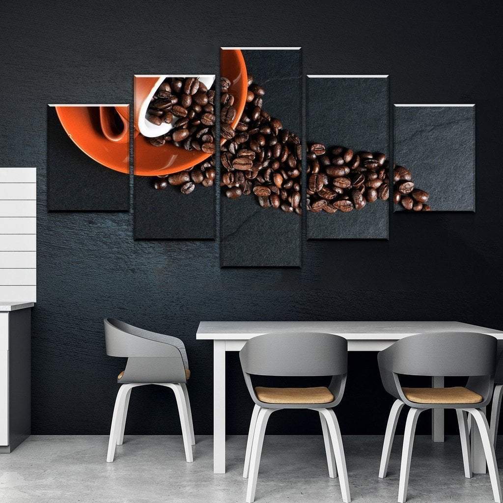 Coffee Kitchen And Dinning Room Nature Canvas Wall Art