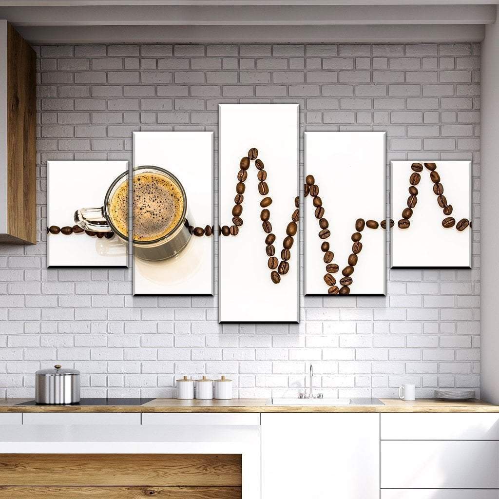 Coffee Life Nature Canvas Wall Art