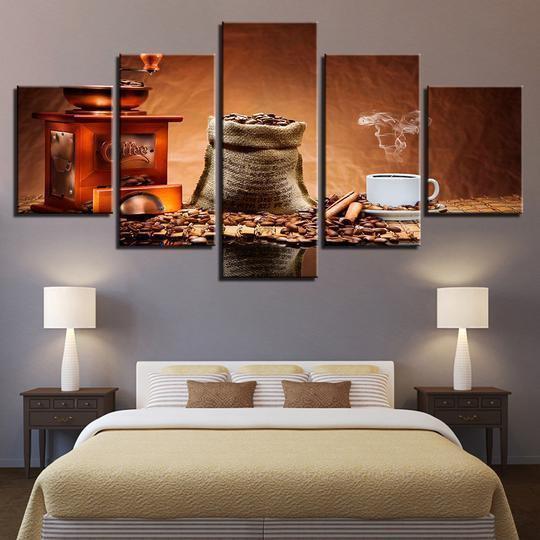 Coffee Shop Cafe Restaurant Nature Canvas Wall Art