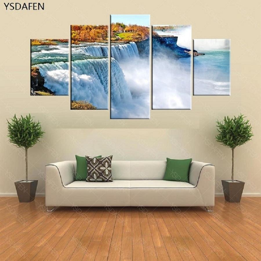 Collection Of Beautiful Niagara Falls Nature Canvas Wall Art
