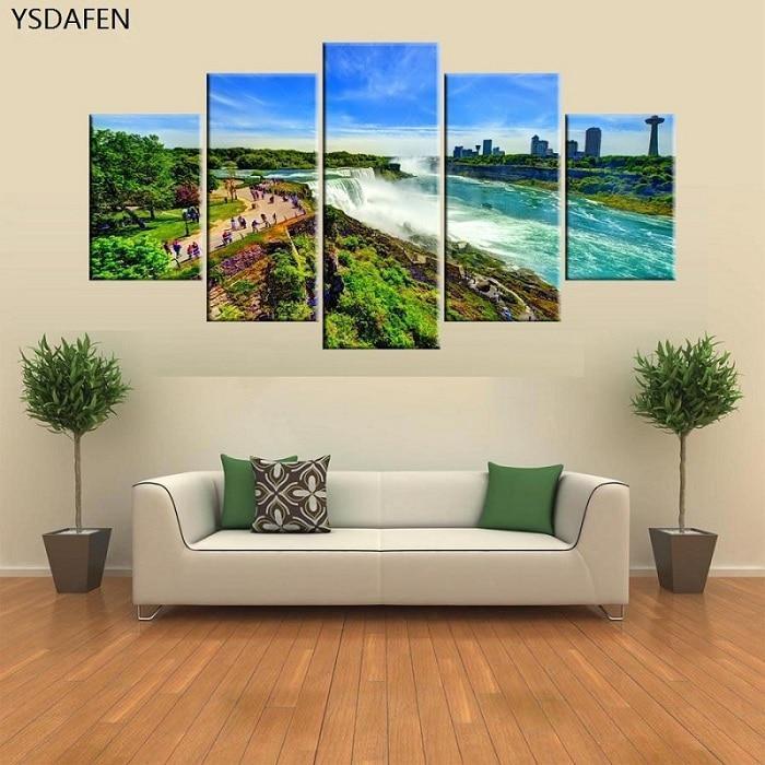 Collection Of Beautiful Niagara Falls Nature Canvas Wall Art