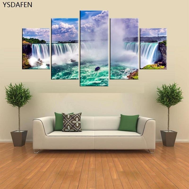 Collection Of Beautiful Niagara Falls Nature Canvas Wall Art