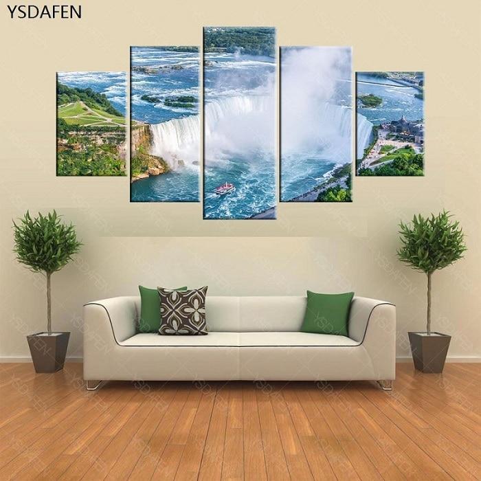 Collection Of Beautiful Niagara Falls Nature Canvas Wall Art