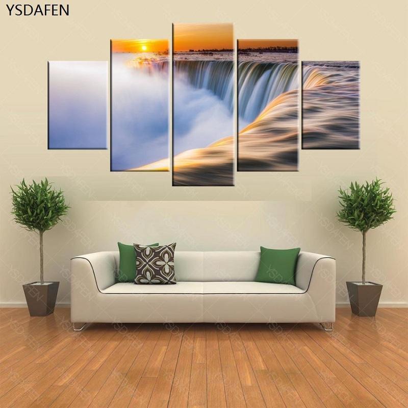Collection Of Beautiful Niagara Falls Nature Canvas Wall Art