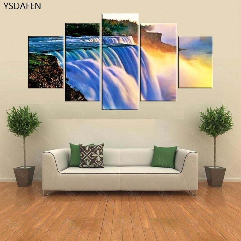 Collection Of Beautiful Niagara Falls Nature Canvas Wall Art