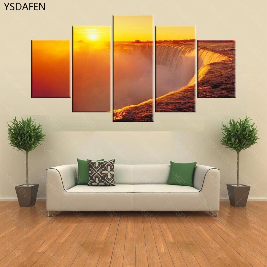 Collection Of Beautiful Niagara Falls Nature Canvas Wall Art