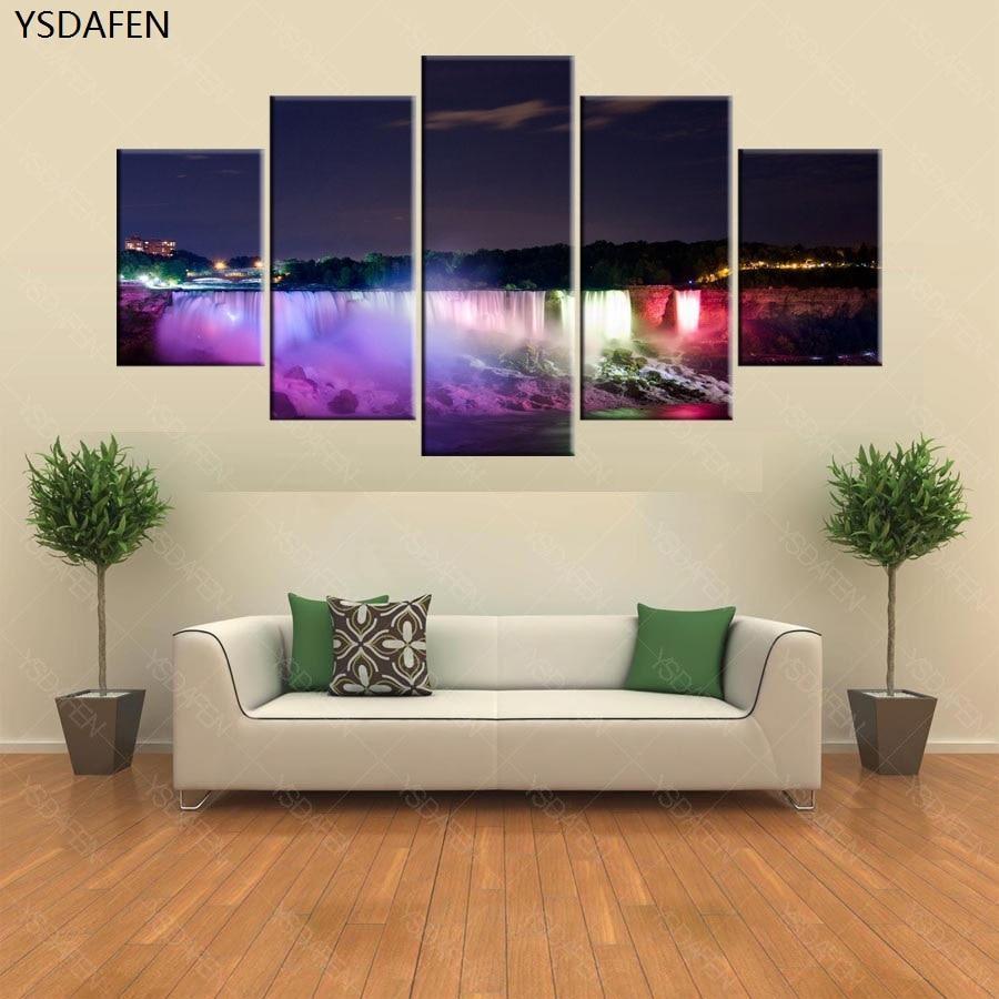 Collection Of Beautiful Niagara Falls Nature Canvas Wall Art