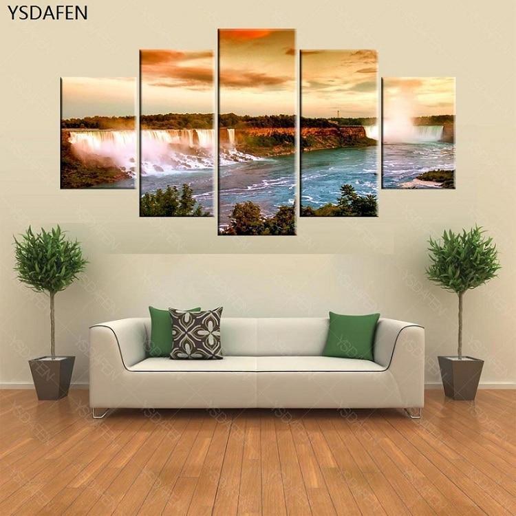 Collection Of Beautiful Niagara Falls Nature Canvas Wall Art