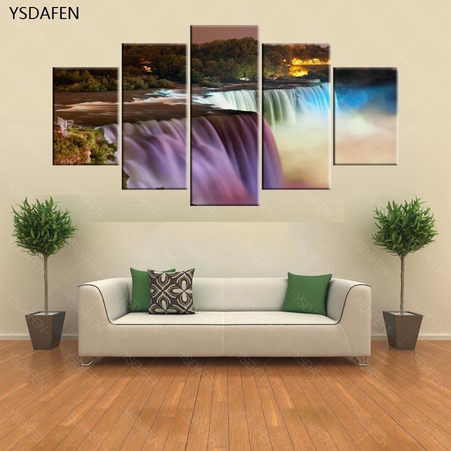 Collection Of Beautiful Niagara Falls Nature Canvas Wall Art