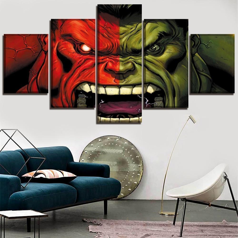 Comics Hulk Marvel Canvas Wall Art