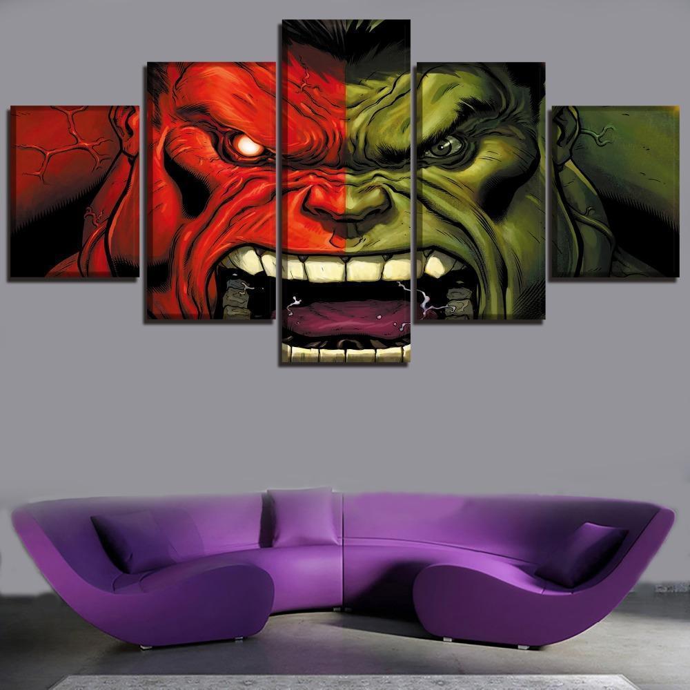 Comics Hulk Marvel Canvas Wall Art