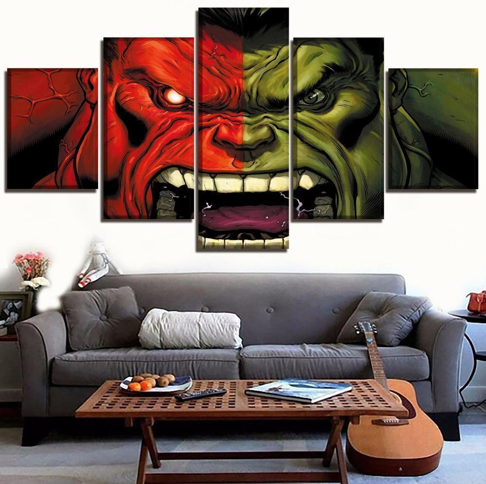 Comics Hulk Marvel Canvas Wall Art