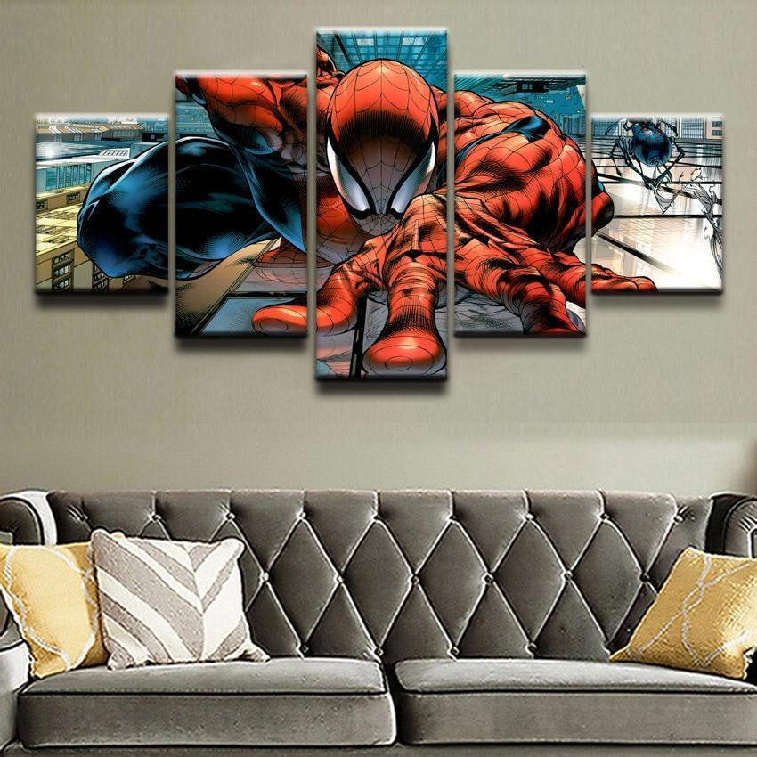 Comics Spider Man Marvel Canvas Wall Art