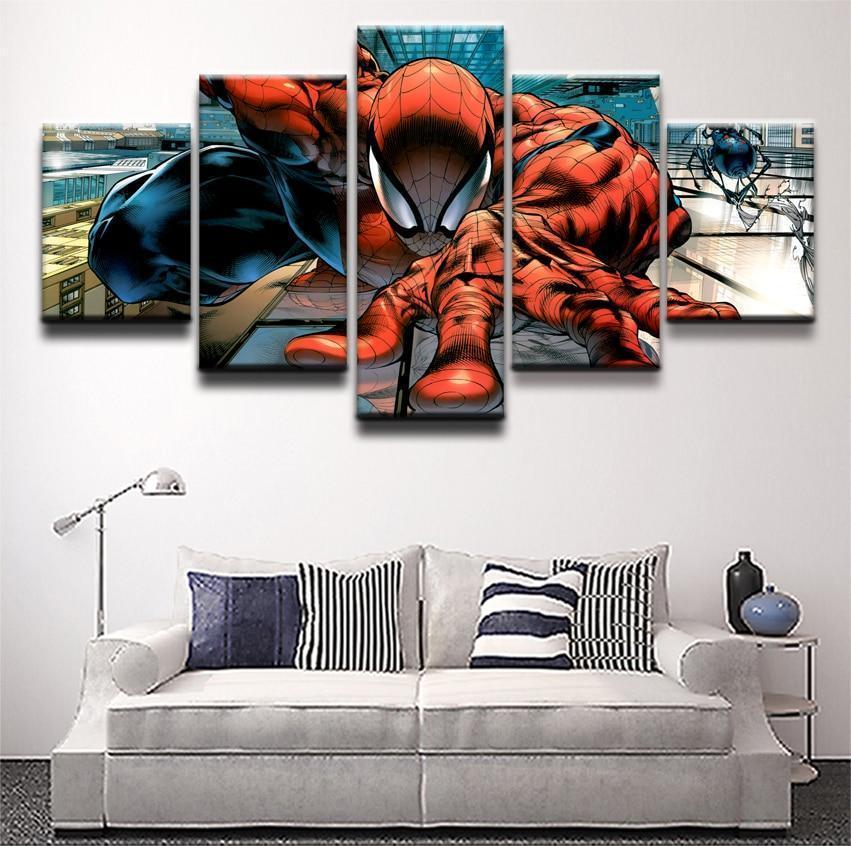 Comics Spider Man Marvel Canvas Wall Art
