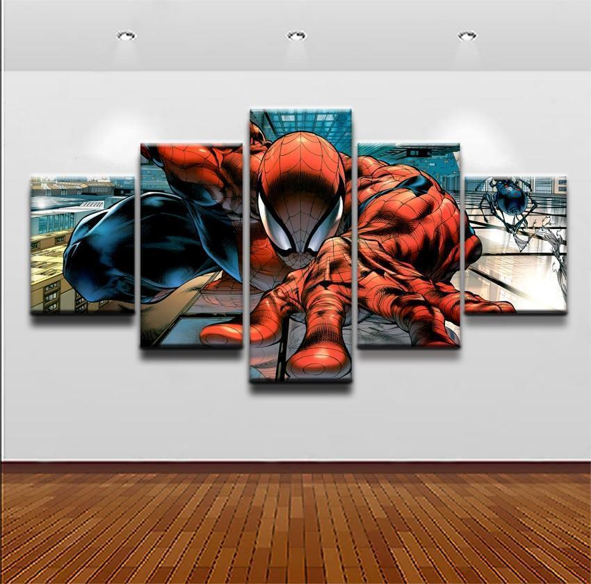 Comics Spider Man Marvel Canvas Wall Art