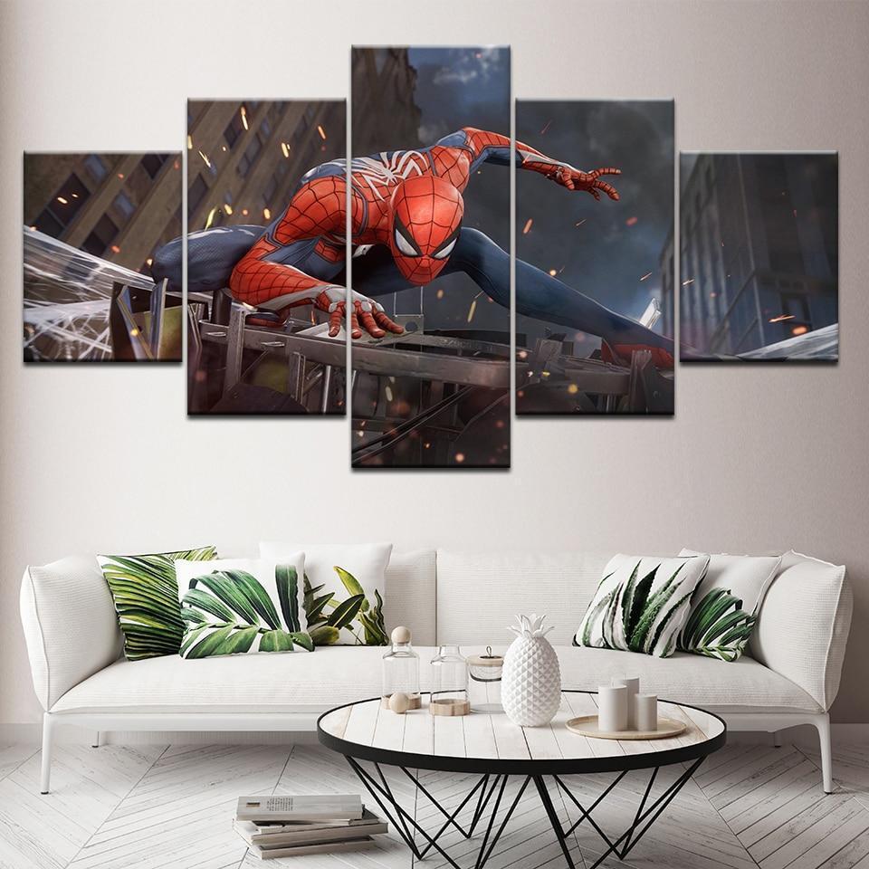 Comics Spiderman Marvel Canvas Wall Art