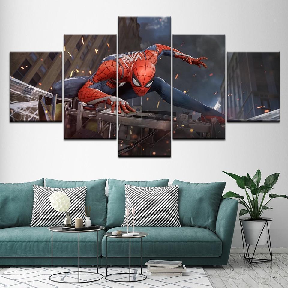 Comics Spiderman Marvel Canvas Wall Art