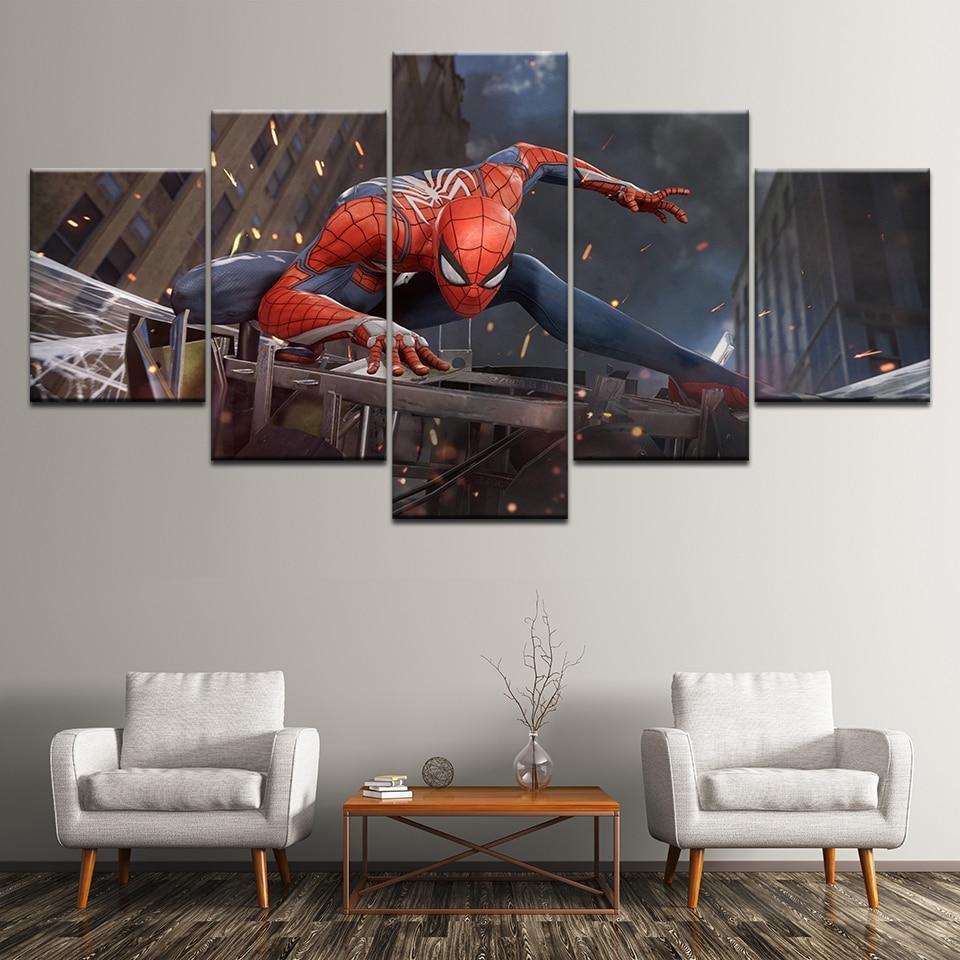 Comics Spiderman Marvel Canvas Wall Art