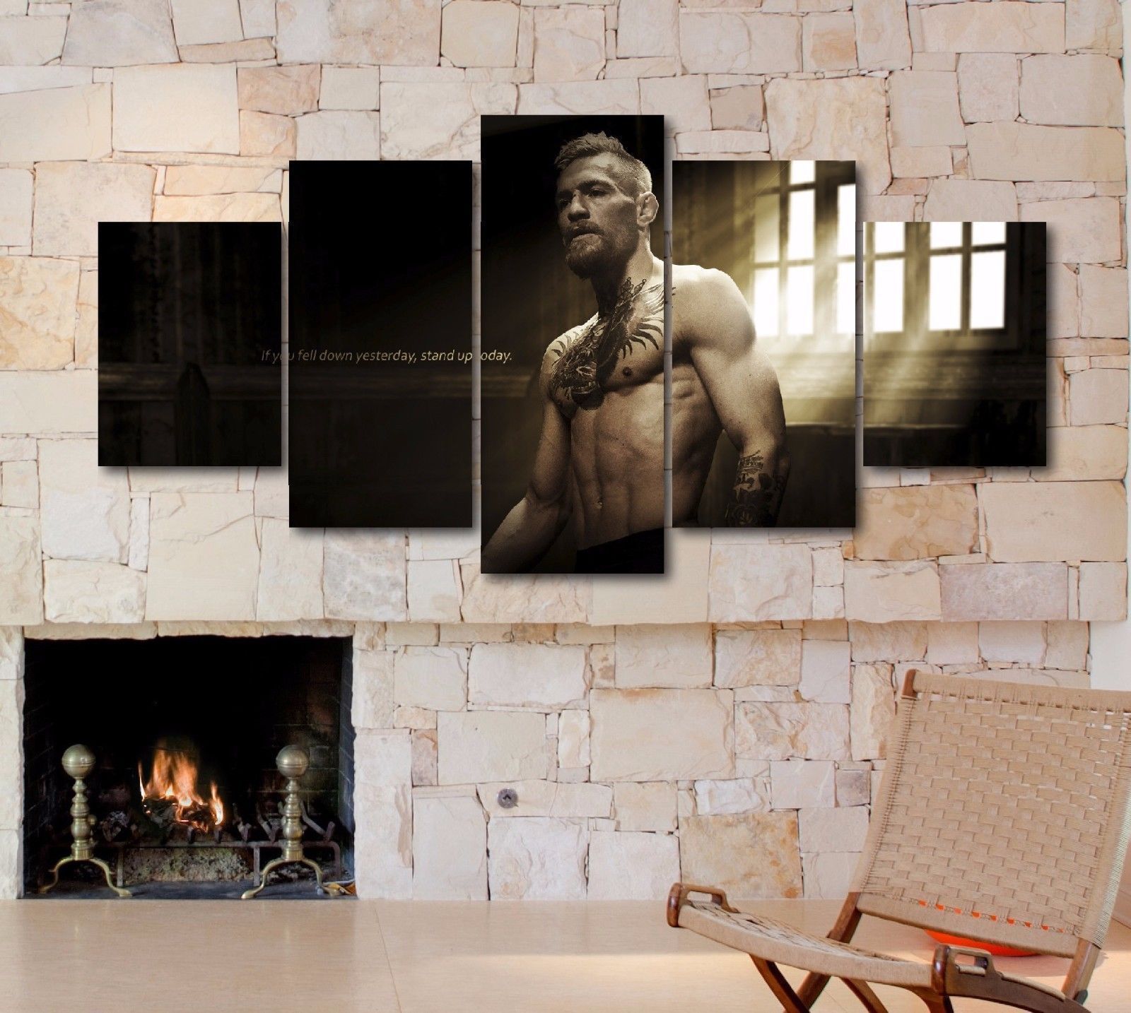 Conor Mcgregor Mma Quote Celebrity Canvas Wall Art