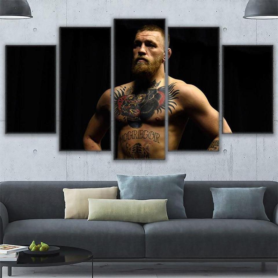 Conor McGregor Portrait Celebrity Canvas Wall Art