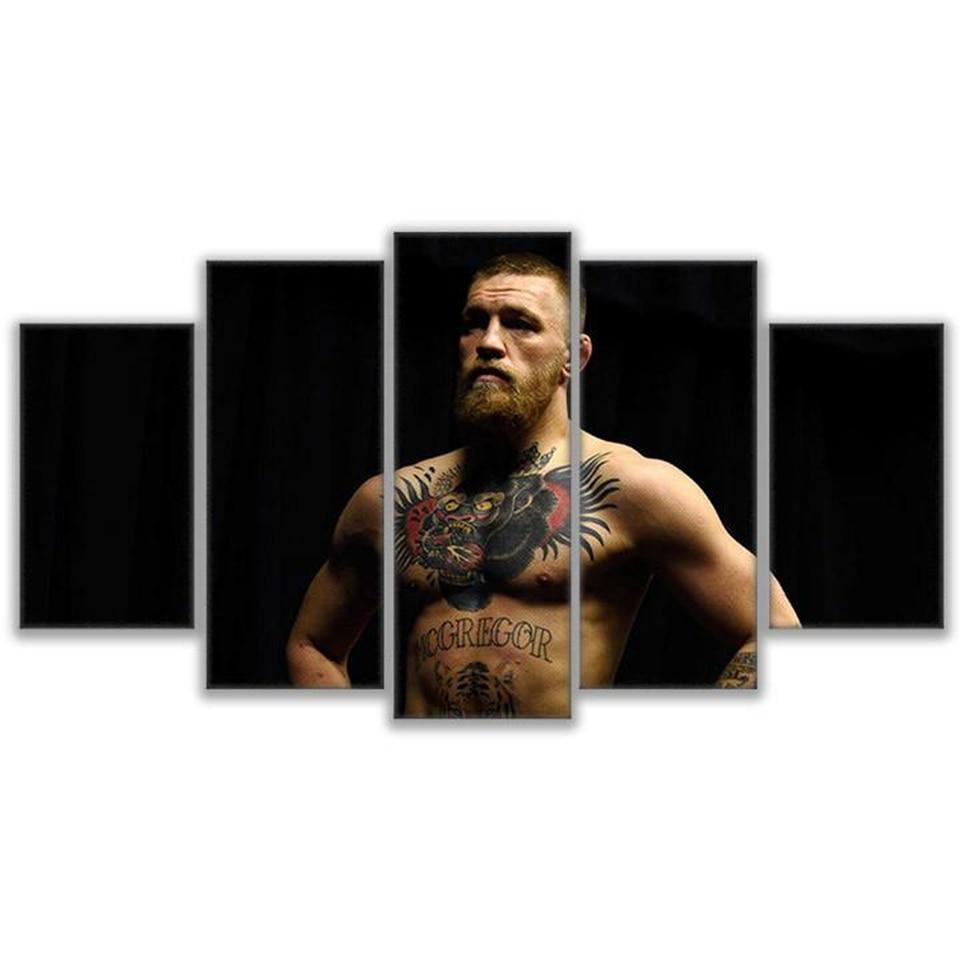 Conor McGregor Portrait Celebrity Canvas Wall Art
