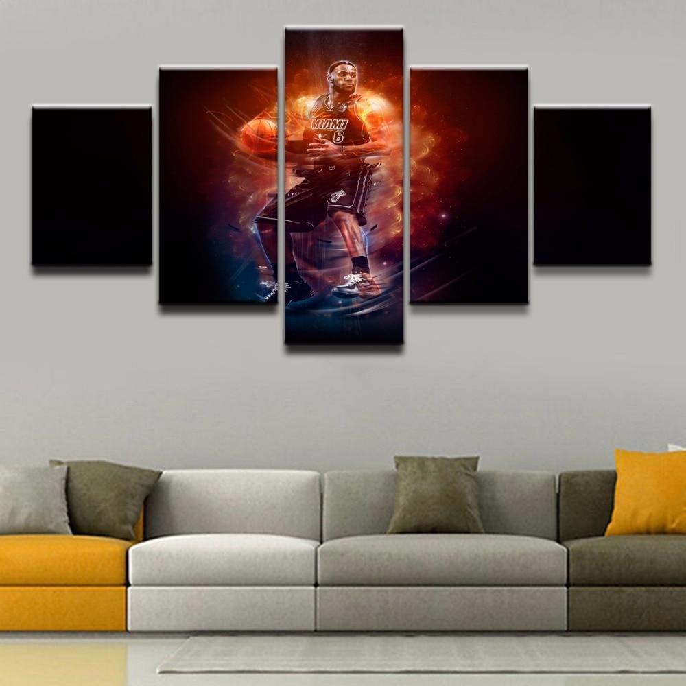 Cool Basketball Player  Sport Canvas Wall Art