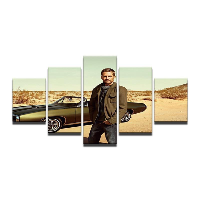 Cool Car In Fast And Furious Movie Canvas Wall Art